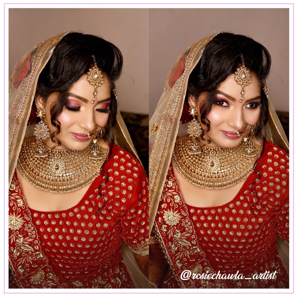 Photo From Bride Urvashi - By Rosie Makeup Studio