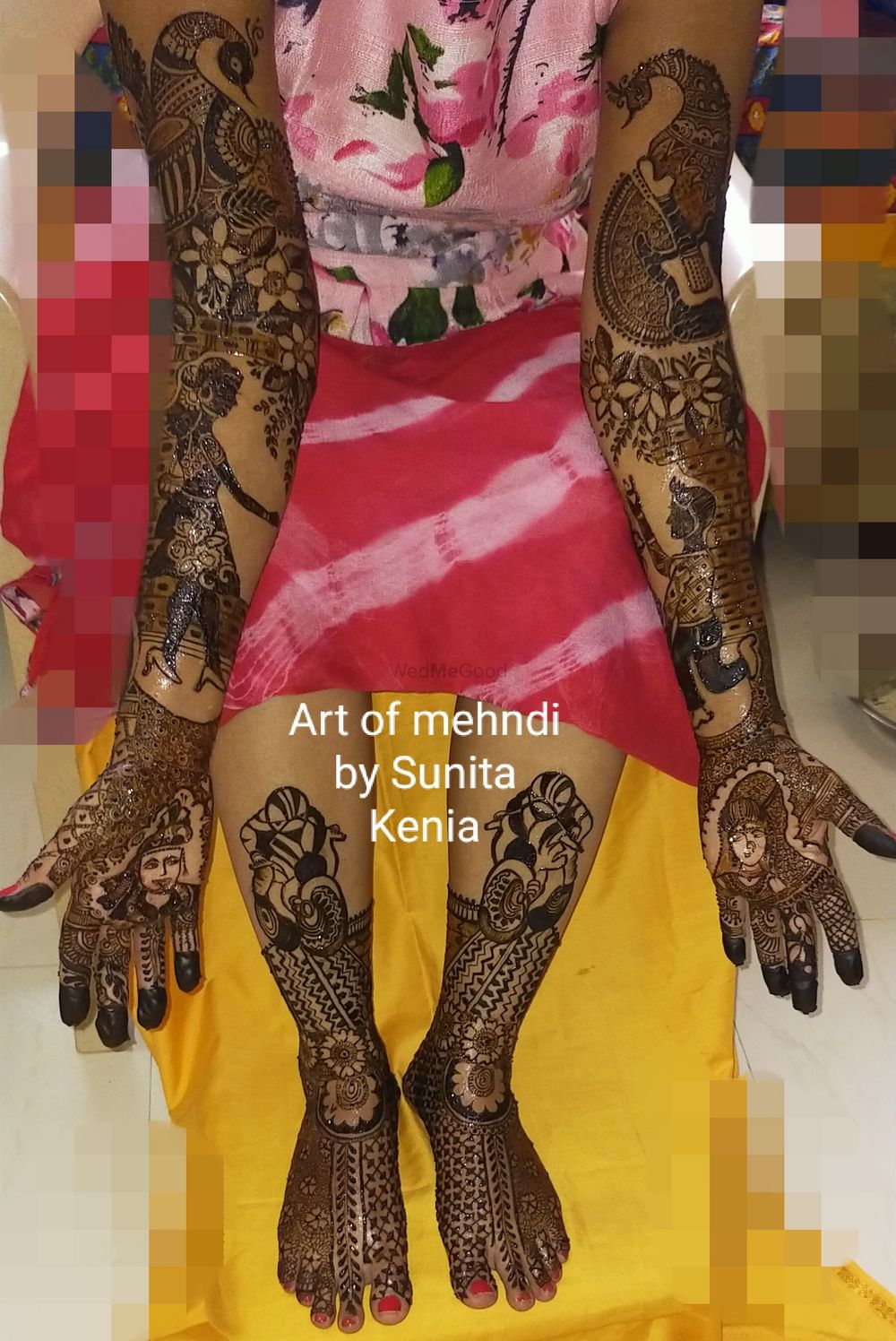 Photo From Bride Pooja thakurs mehndi 2019 - By Art of Mehndi by Sunita Kenia