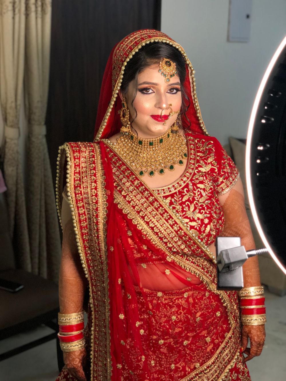 Photo From BRIDE DEEPA - By The Shining Shyna Makeovers