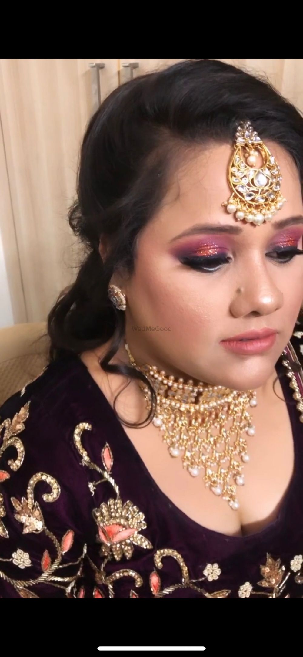 Photo From BRIDE KOMAL RECEPTION - By The Shining Shyna Makeovers