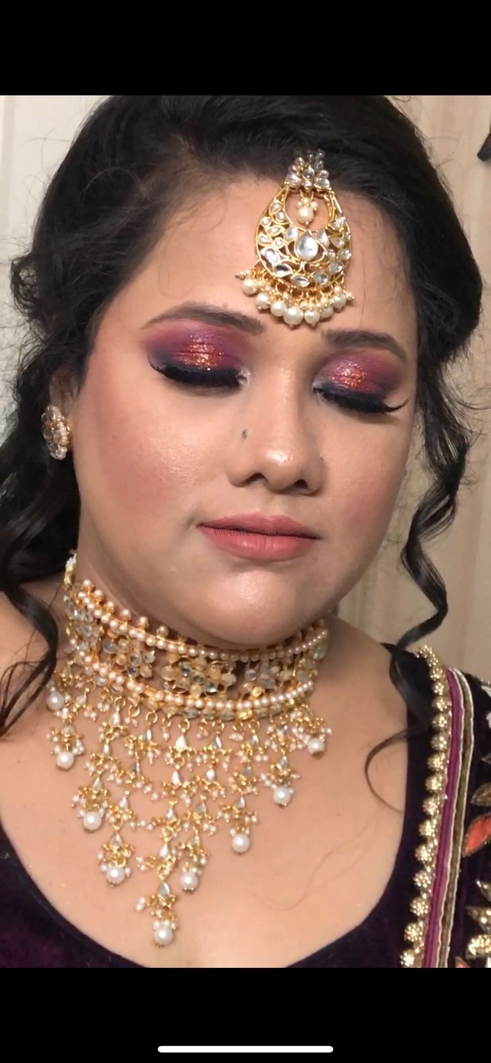 Photo From BRIDE KOMAL RECEPTION - By The Shining Shyna Makeovers