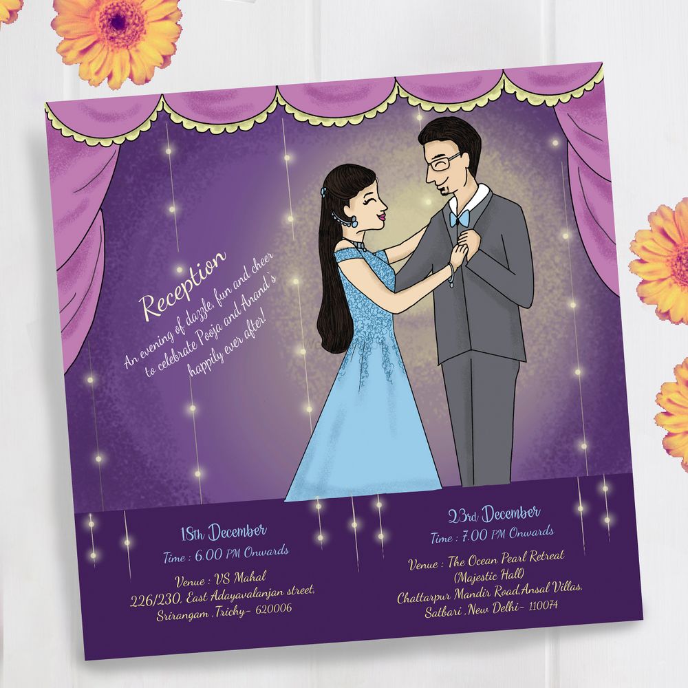 Photo From Pooja and Anand  - By Namratha Doodles