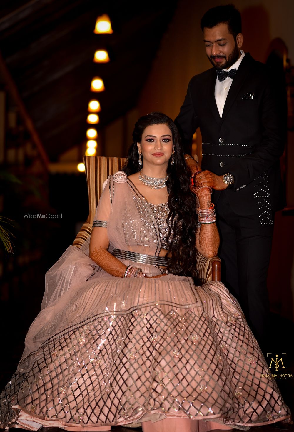 Photo From Engagement Cocktail and Reception Looks - By Isha Malhotra Artistry 