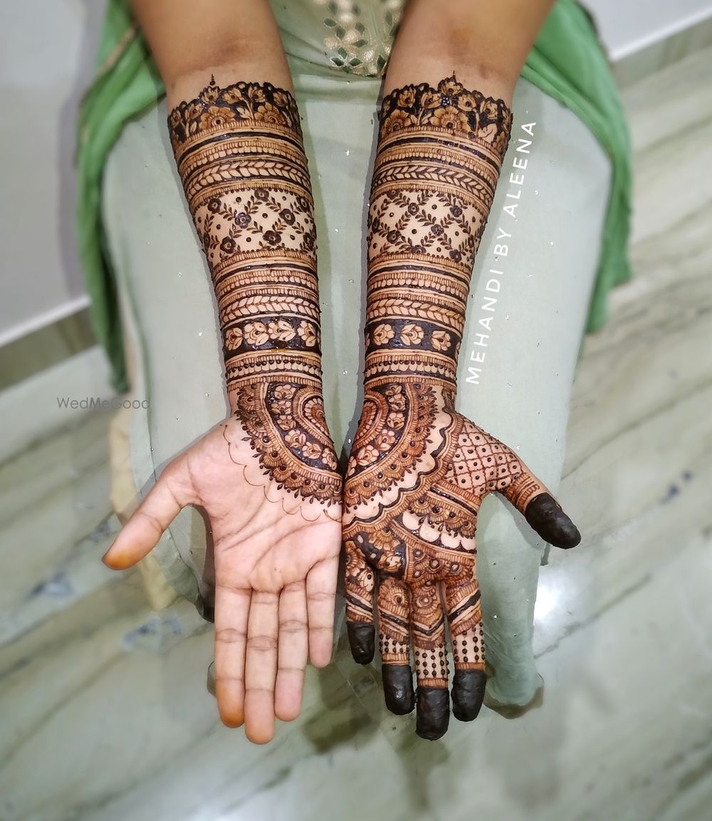 Photo From Femida and Hafeeda's Indian Bridal henna - By Mehandi by Aleena