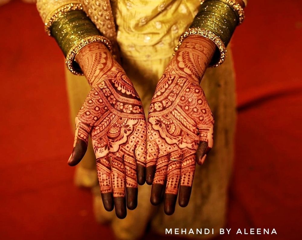 Photo From Shahla's Complete Bridal Henna - By Mehandi by Aleena