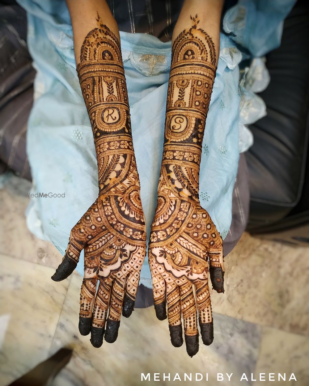 Photo From Shahla's Complete Bridal Henna - By Mehandi by Aleena