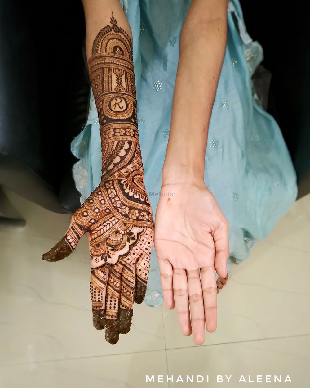Photo From Shahla's Complete Bridal Henna - By Mehandi by Aleena