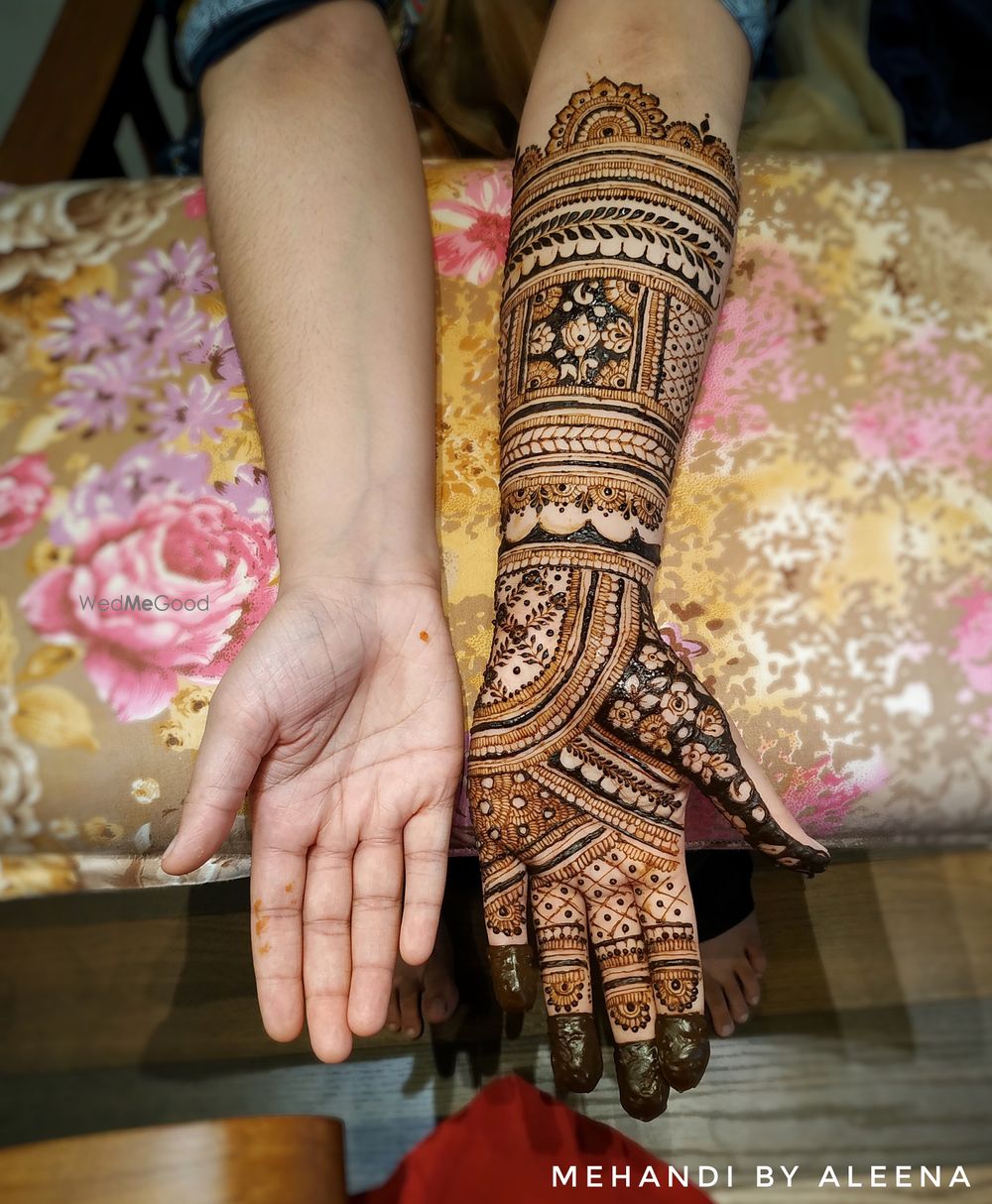 Photo From Shaniba's and Ameeras complete Bridal Henna - By Mehandi by Aleena