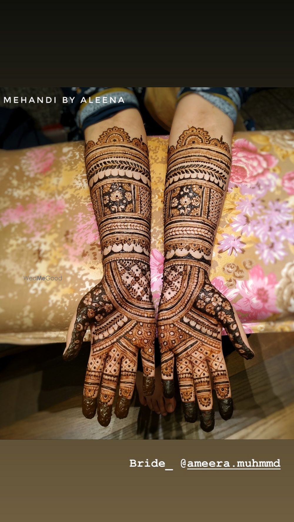 Photo From Shaniba's and Ameeras complete Bridal Henna - By Mehandi by Aleena