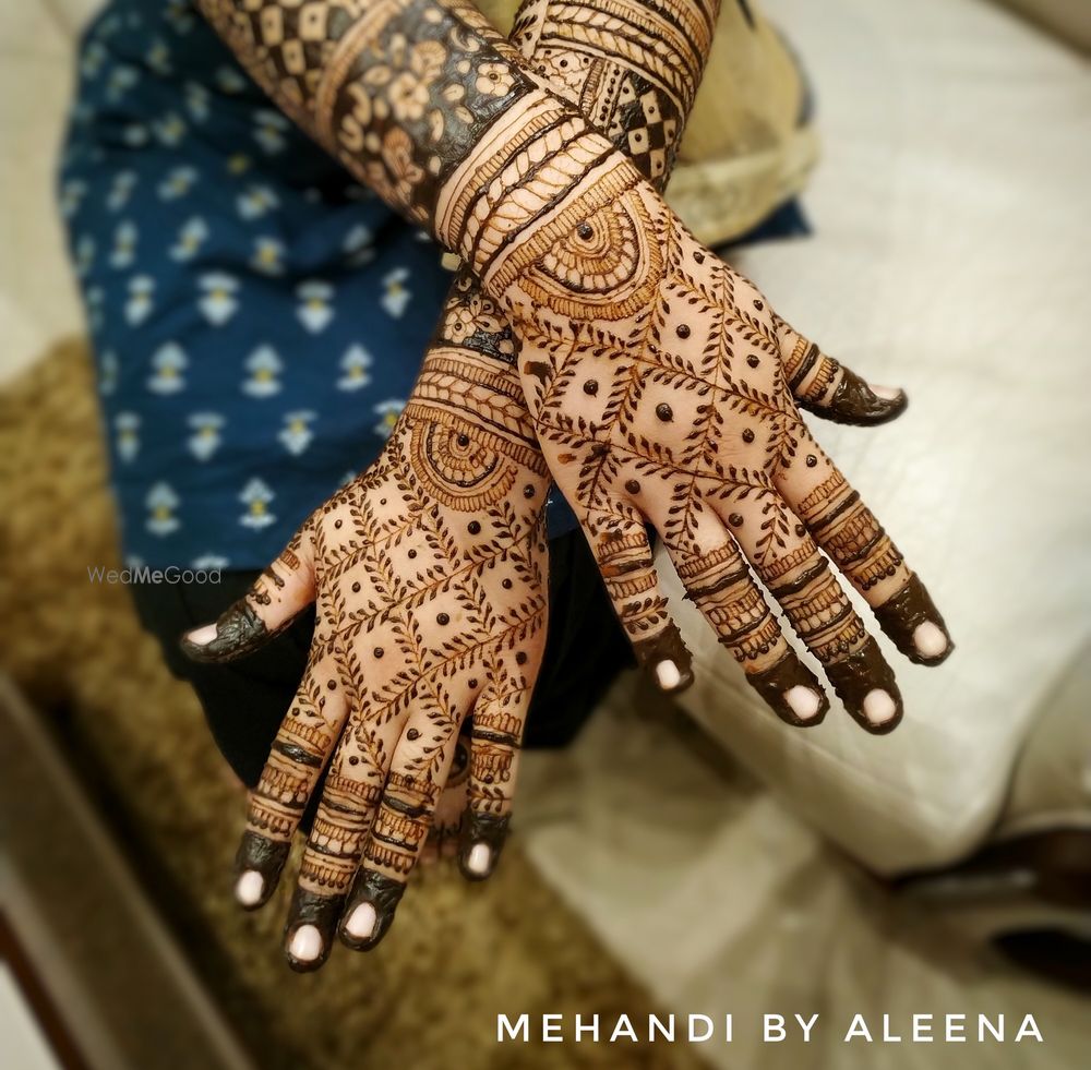 Photo From Shaniba's and Ameeras complete Bridal Henna - By Mehandi by Aleena