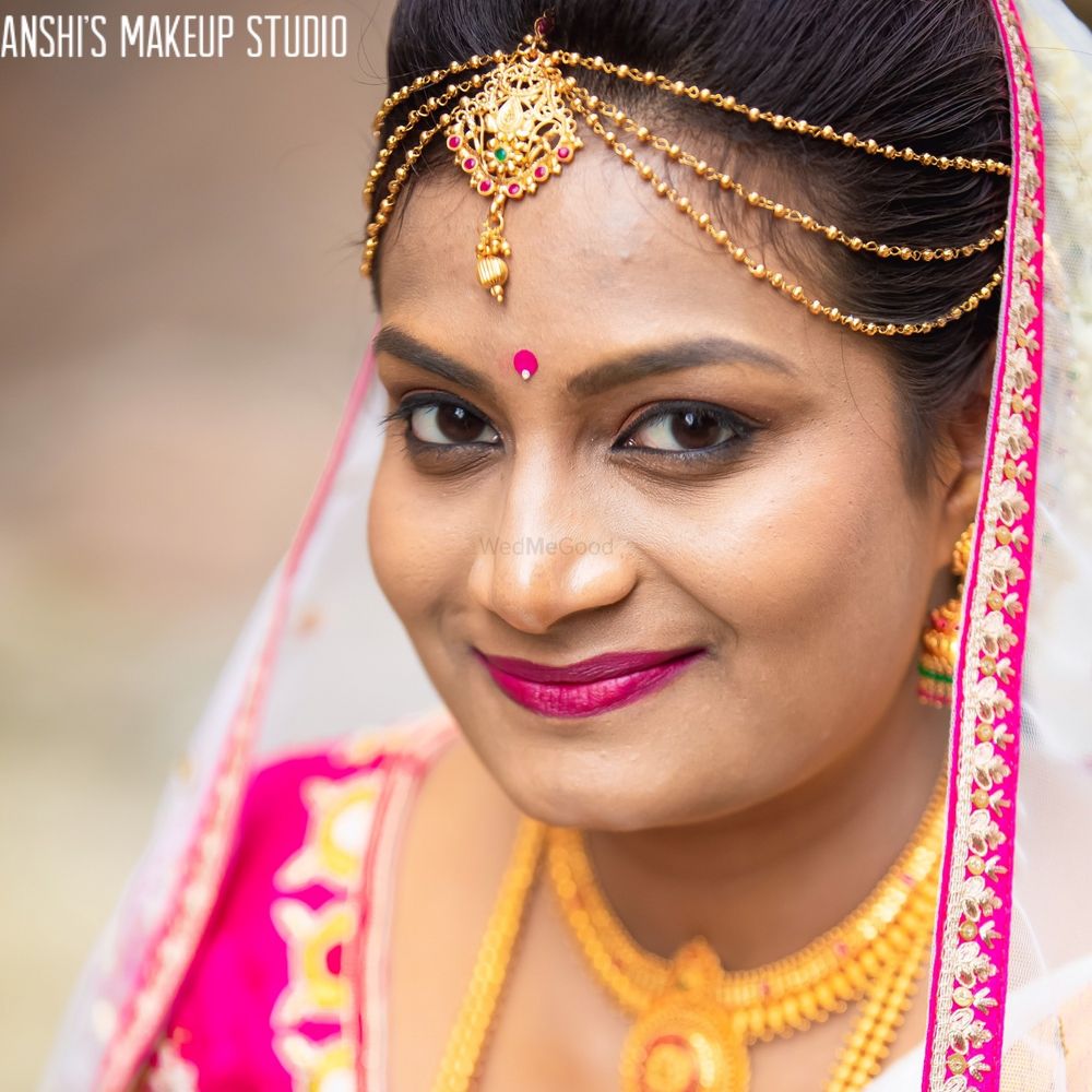 Photo From Poojitha weds Rajesh - By Anshi's Makeup Studio