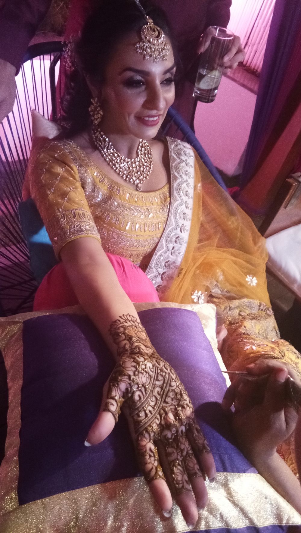 Photo From One of the big beureaucrate daugther sonalini bridal mehendi at le maridian on 23 nov 2019 - By Shalini Mehendi Artist