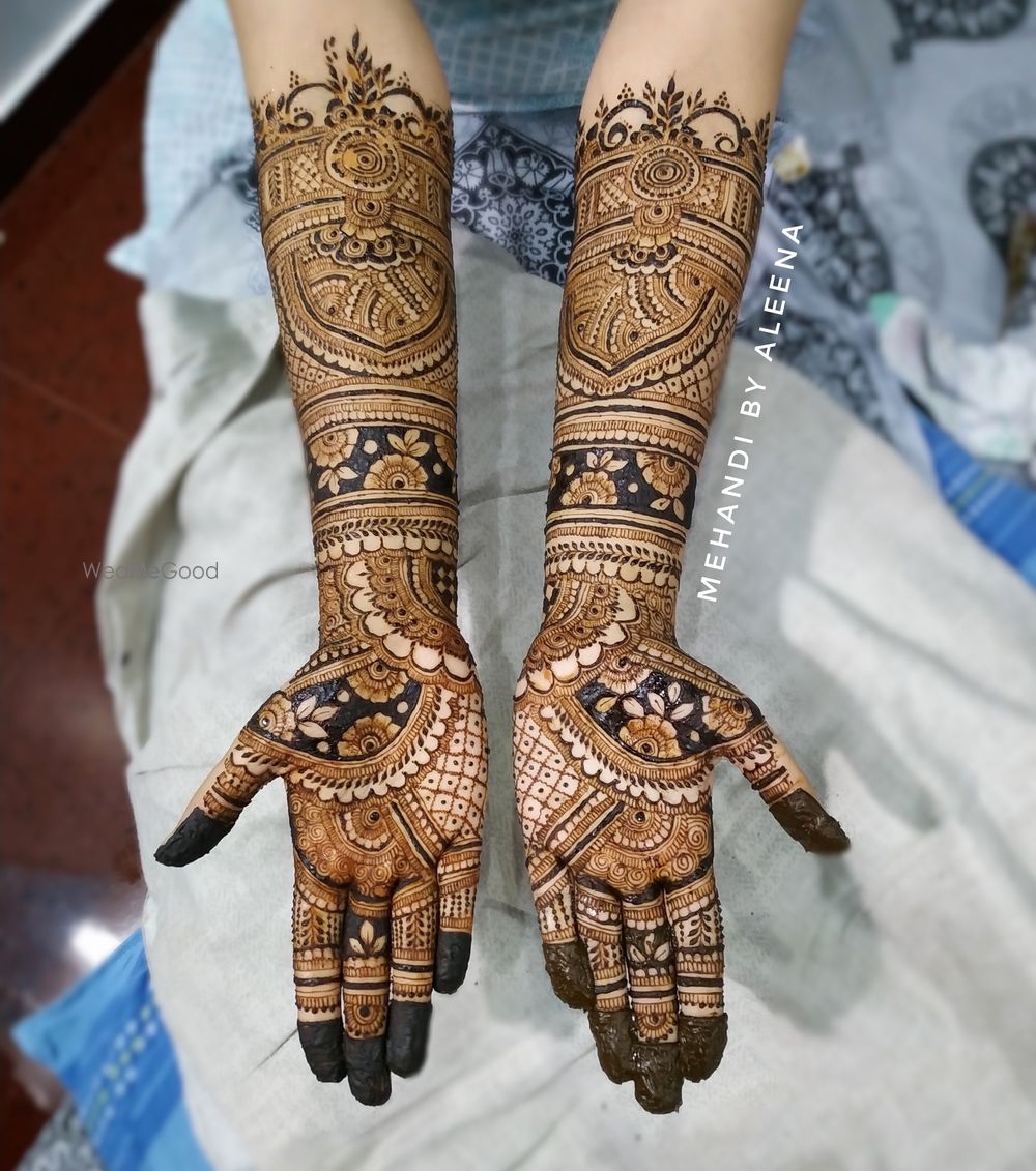 Photo From Reem And Helna's Bridal Henna - By Mehandi by Aleena