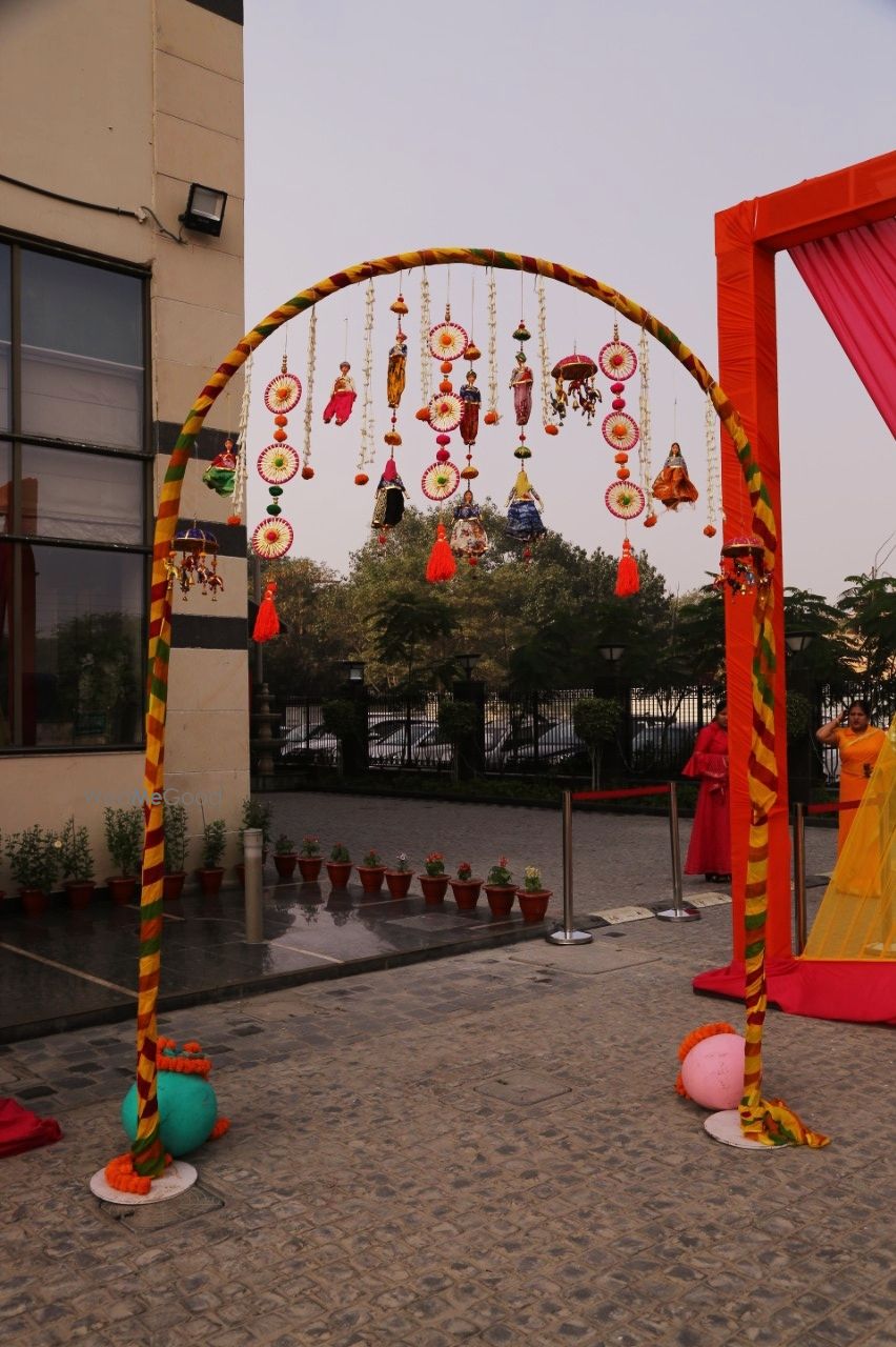 Photo From Haldi Function Colorful theme - By AHD Events & Decor