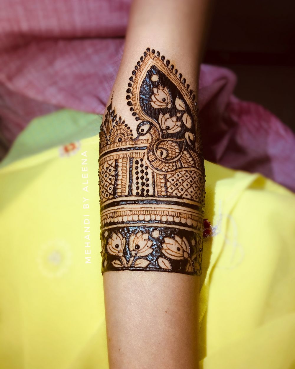 Photo From Anagha's Bridal Henna - By Mehandi by Aleena