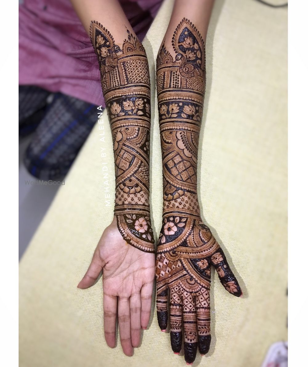 Photo From Anagha's Bridal Henna - By Mehandi by Aleena