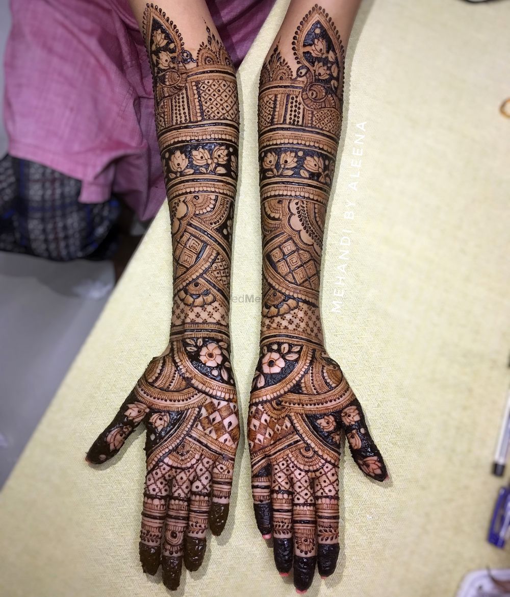 Photo From Anagha's Bridal Henna - By Mehandi by Aleena