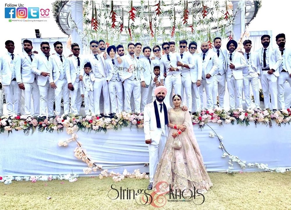 Photo From Kv Dhillon & Davy Reception  - By Strings & Knots Weddings And Events