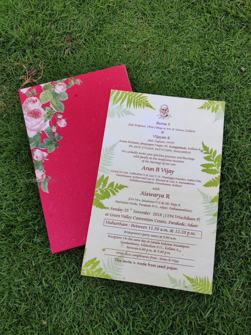 Photo From Seed Paper Invites - By Therefore - Fine Invites & More