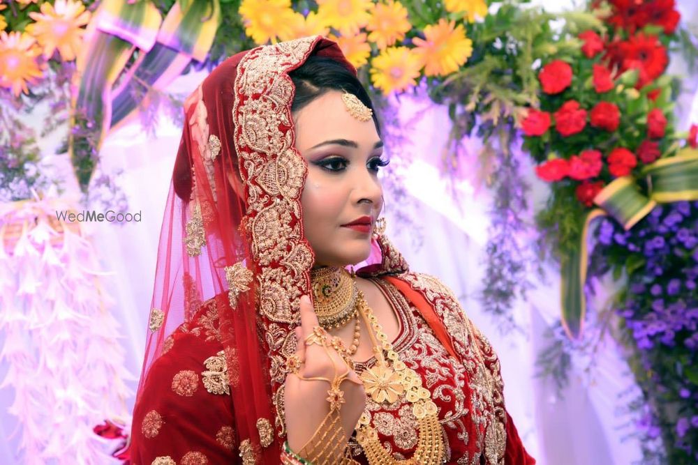 Photo From Muslim Bridal Look - By Sneha SK Makeovers