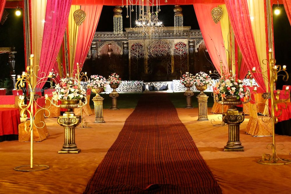 Photo From Royal red and Golden theme - By Country Farms