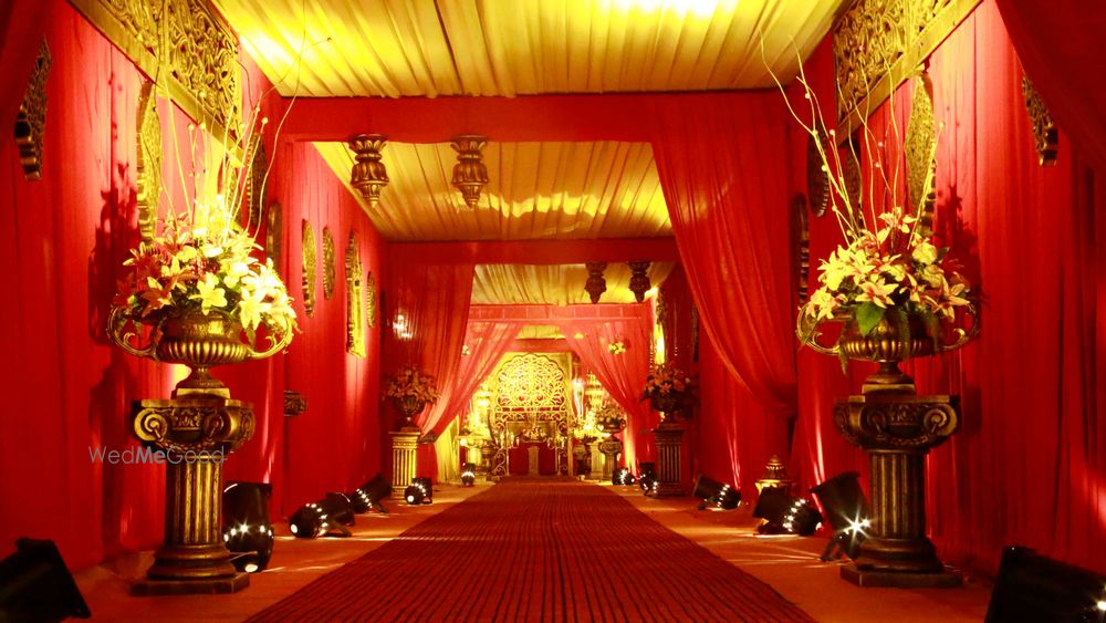 Photo From Royal red and Golden theme - By Country Farms