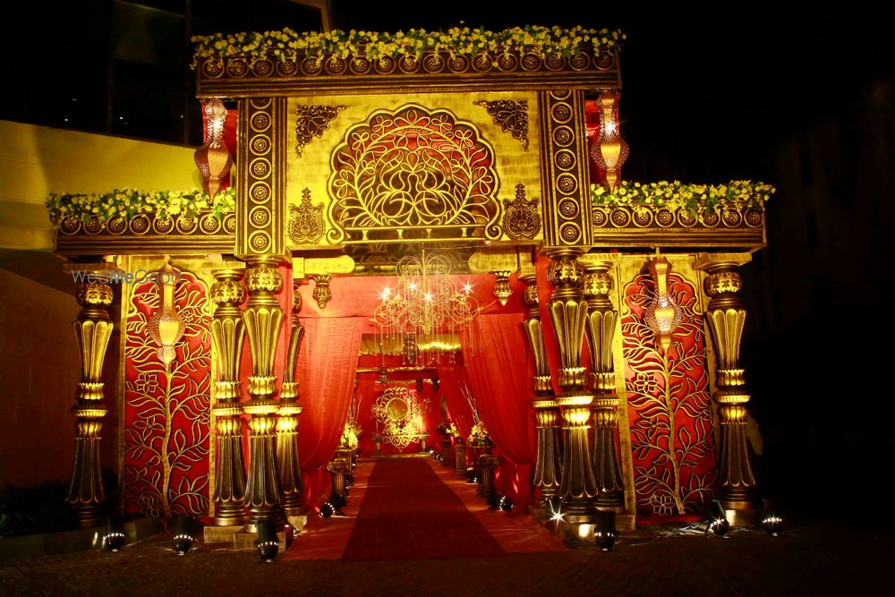 Photo From Royal red and Golden theme - By Country Farms