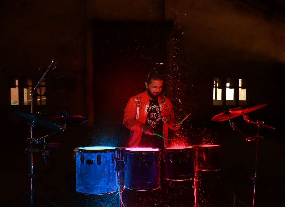 Photo From liquid drumming - By Monark Khatri Percussionist