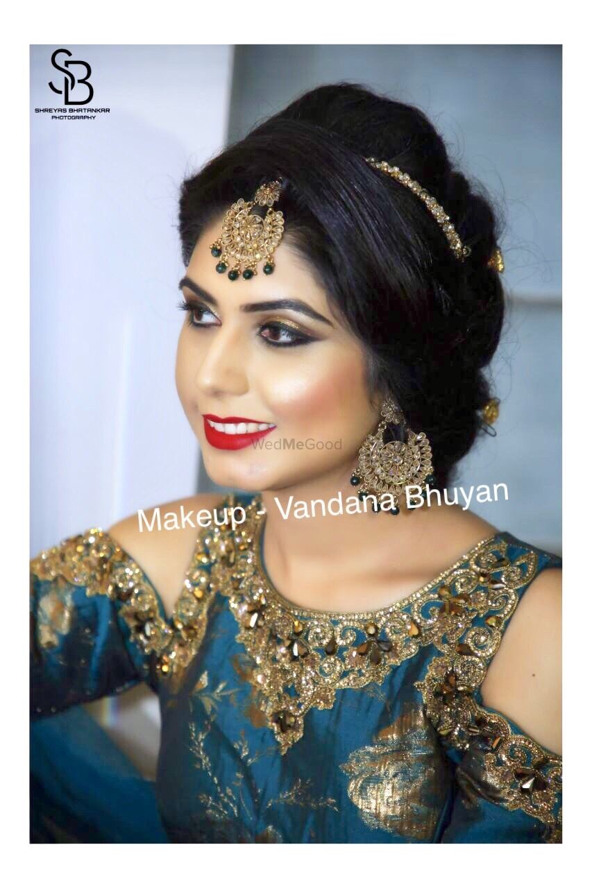 Photo From cocktail/sangeet look  - By Vandana Bhuyan Makeovers