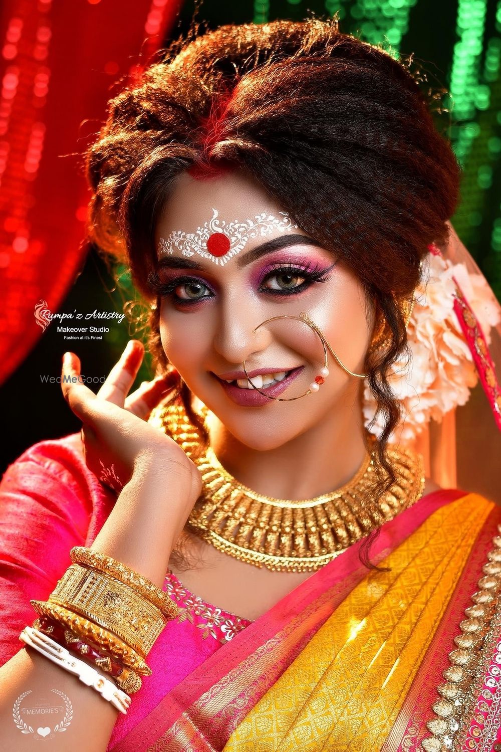 Photo From Non bengali Bridal shoot - By Bridal Makeup Artist Rumpa