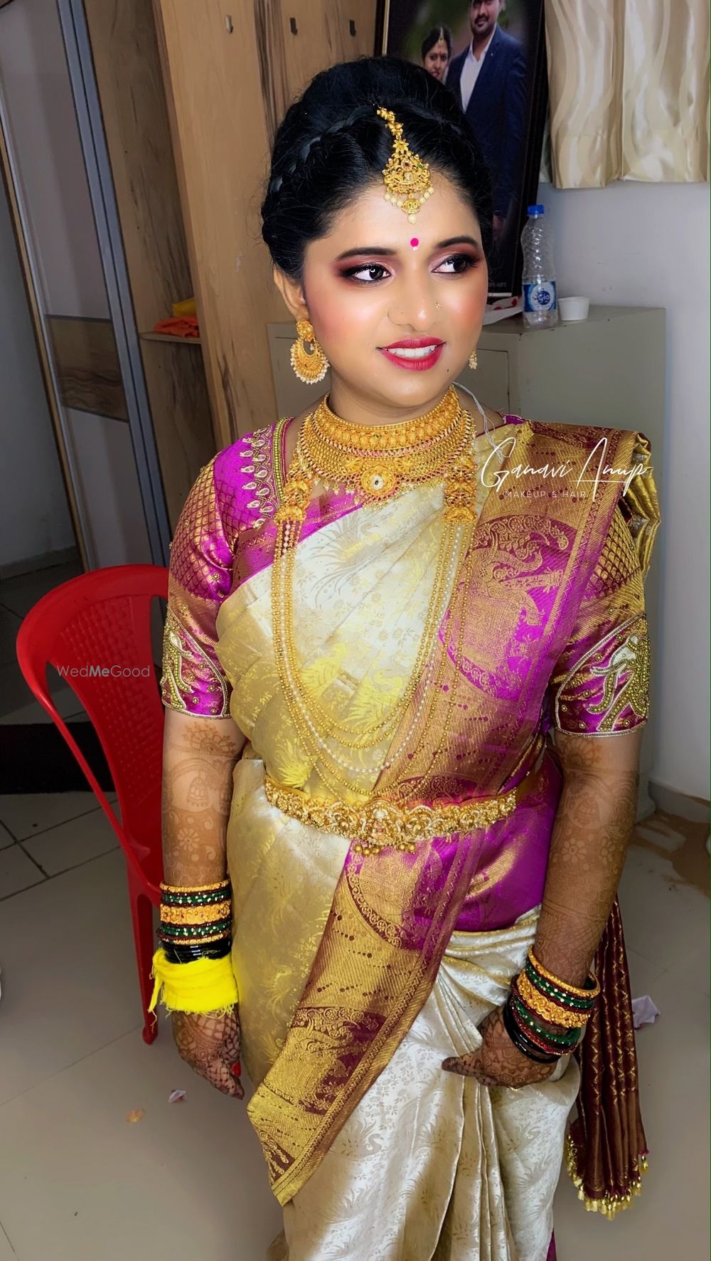 Photo From bridal makeup - By Makeup by Ganavi 