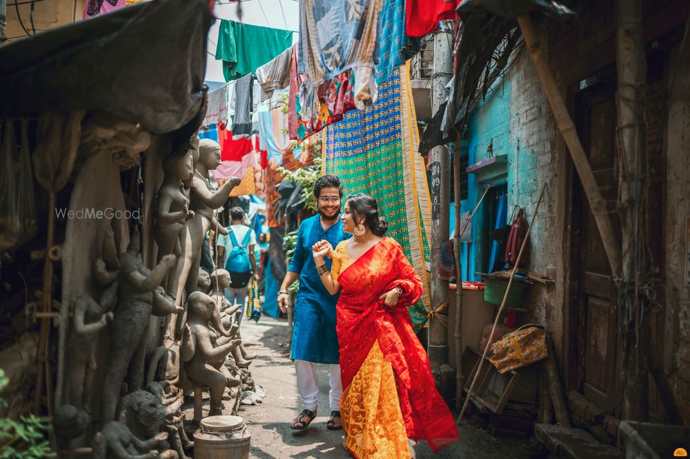 Photo From A pre wedding of Chandreyee and Saurabh - By Qpid Event Photography