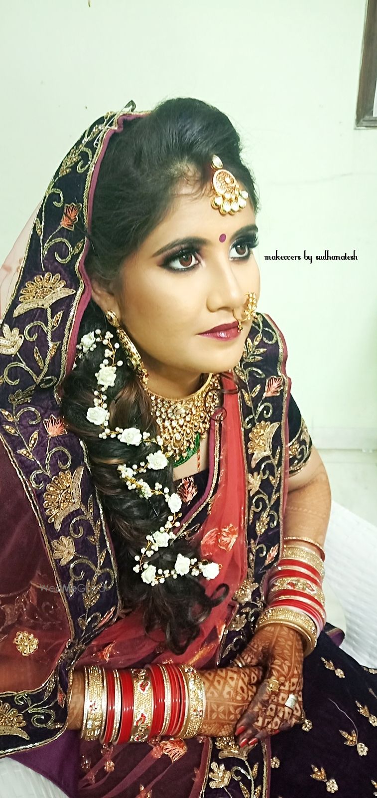 Photo From Latha looking for reception - By Makeovers by Sudhanatesh