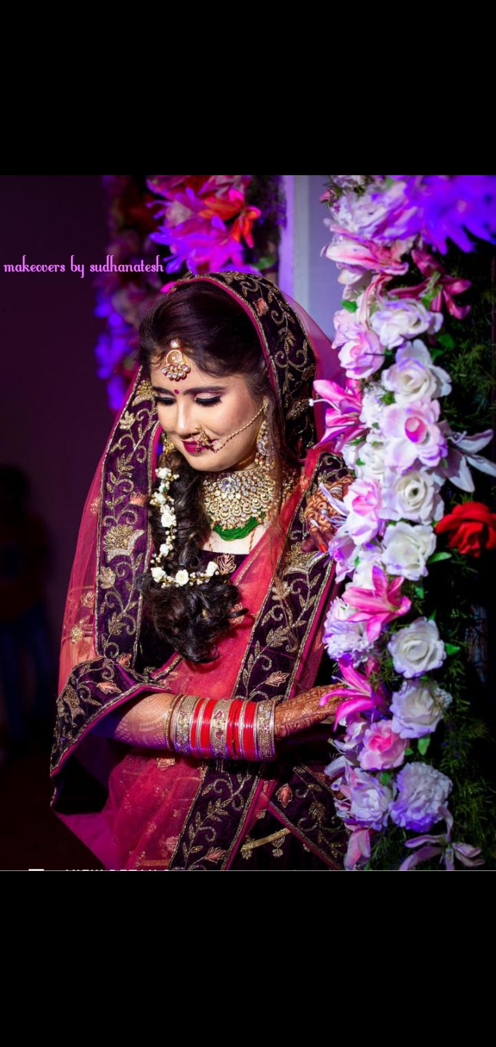 Photo From Latha looking for reception - By Makeovers by Sudhanatesh