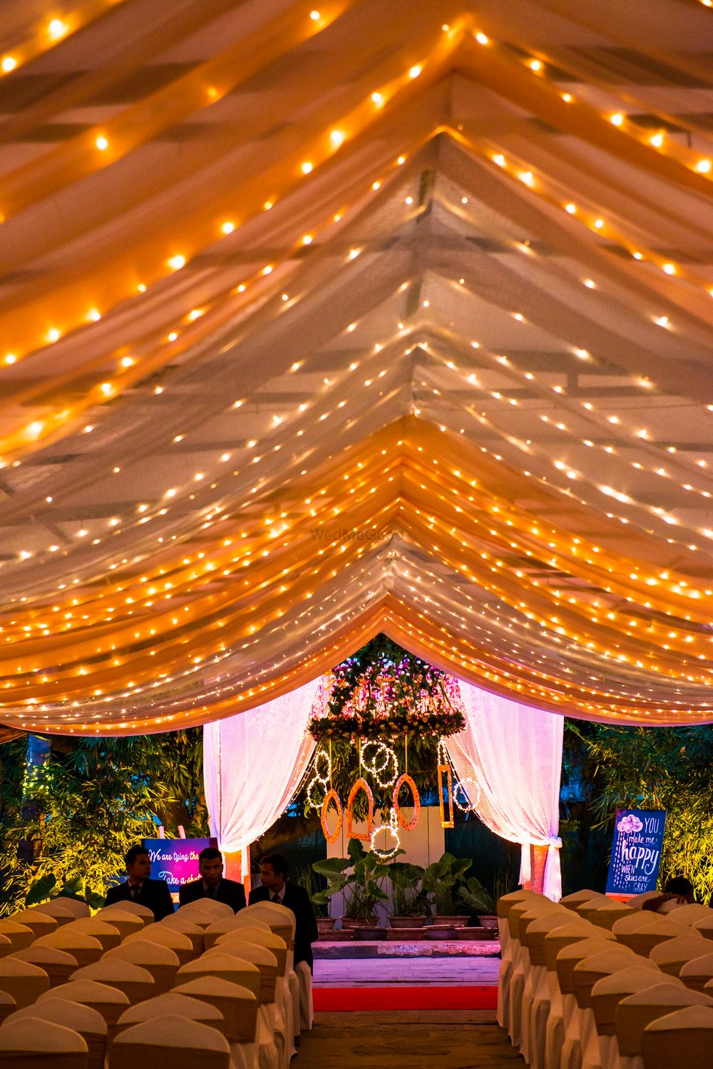 Photo of Fairy Lights Canopy Tent Decor