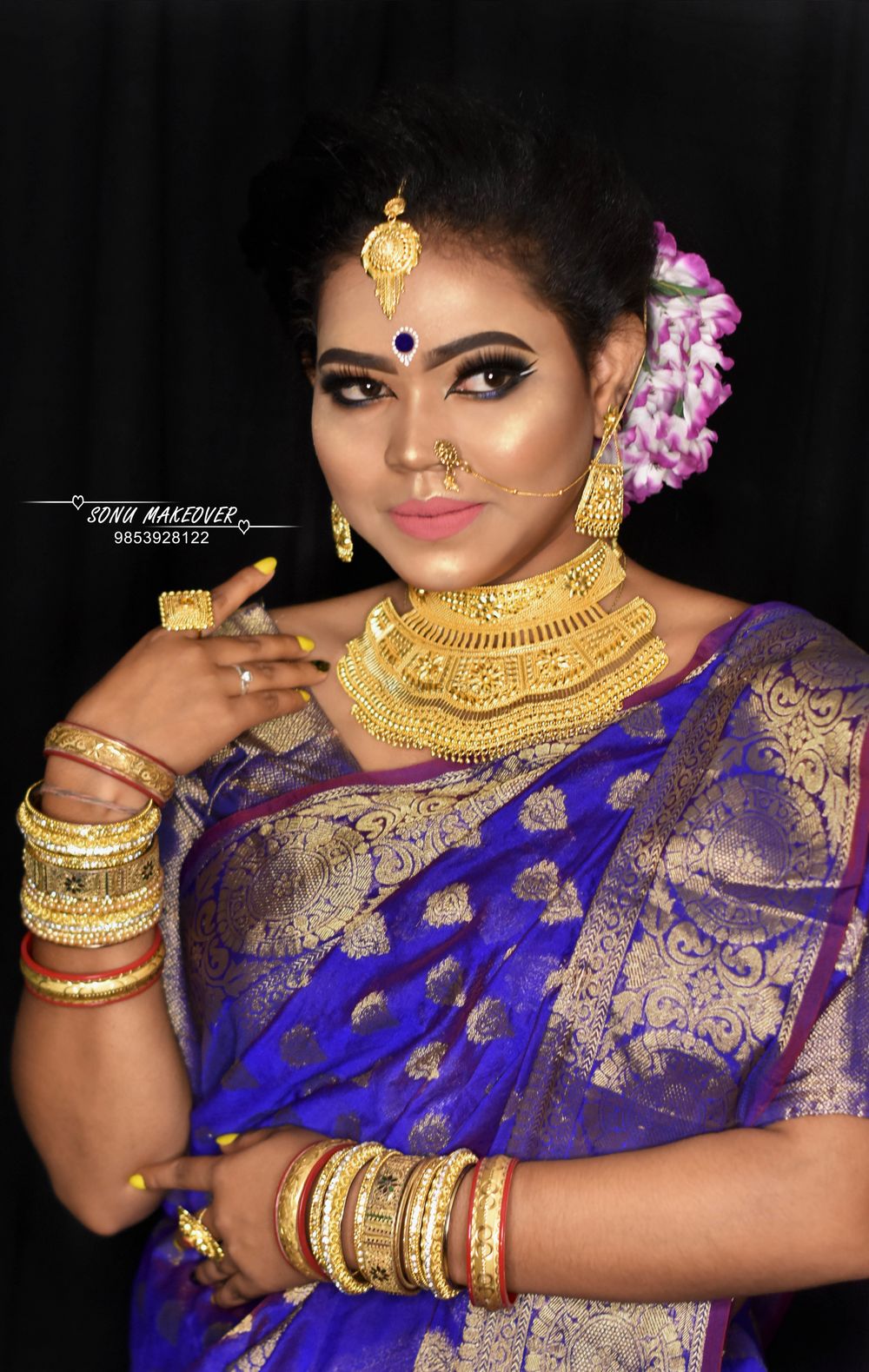 Photo From Bong Bridal look - By Sonu Makeup Artist