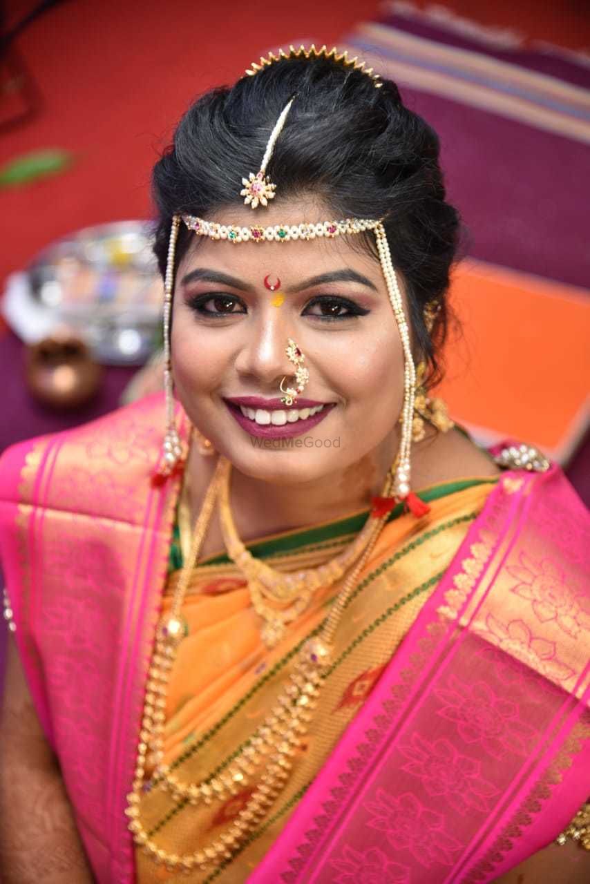 Photo From maharashtrian bridal  makeover - By Tina Bhadricha 