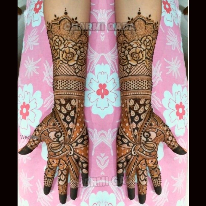 Photo From NON FIGURED BRIDAL MEHANDI - By Charmi Mehandi Artist