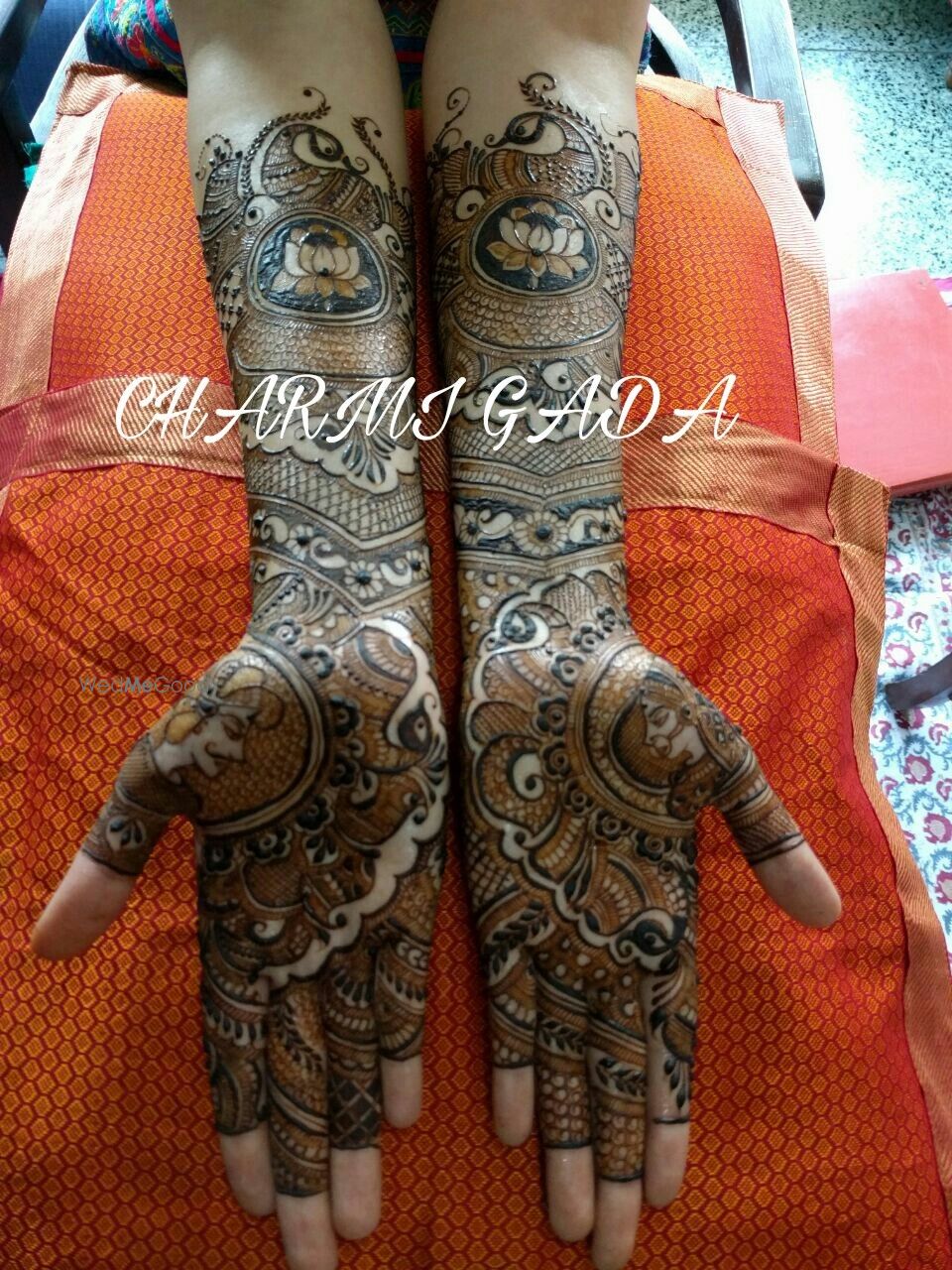 Photo From NON FIGURED BRIDAL MEHANDI - By Charmi Mehandi Artist