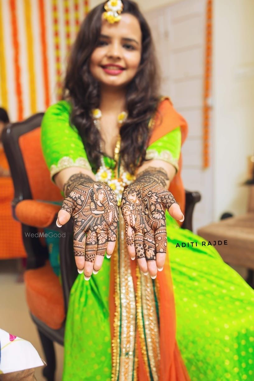 Photo From Vandita's Mehendi - By Aditis Mehendi Art