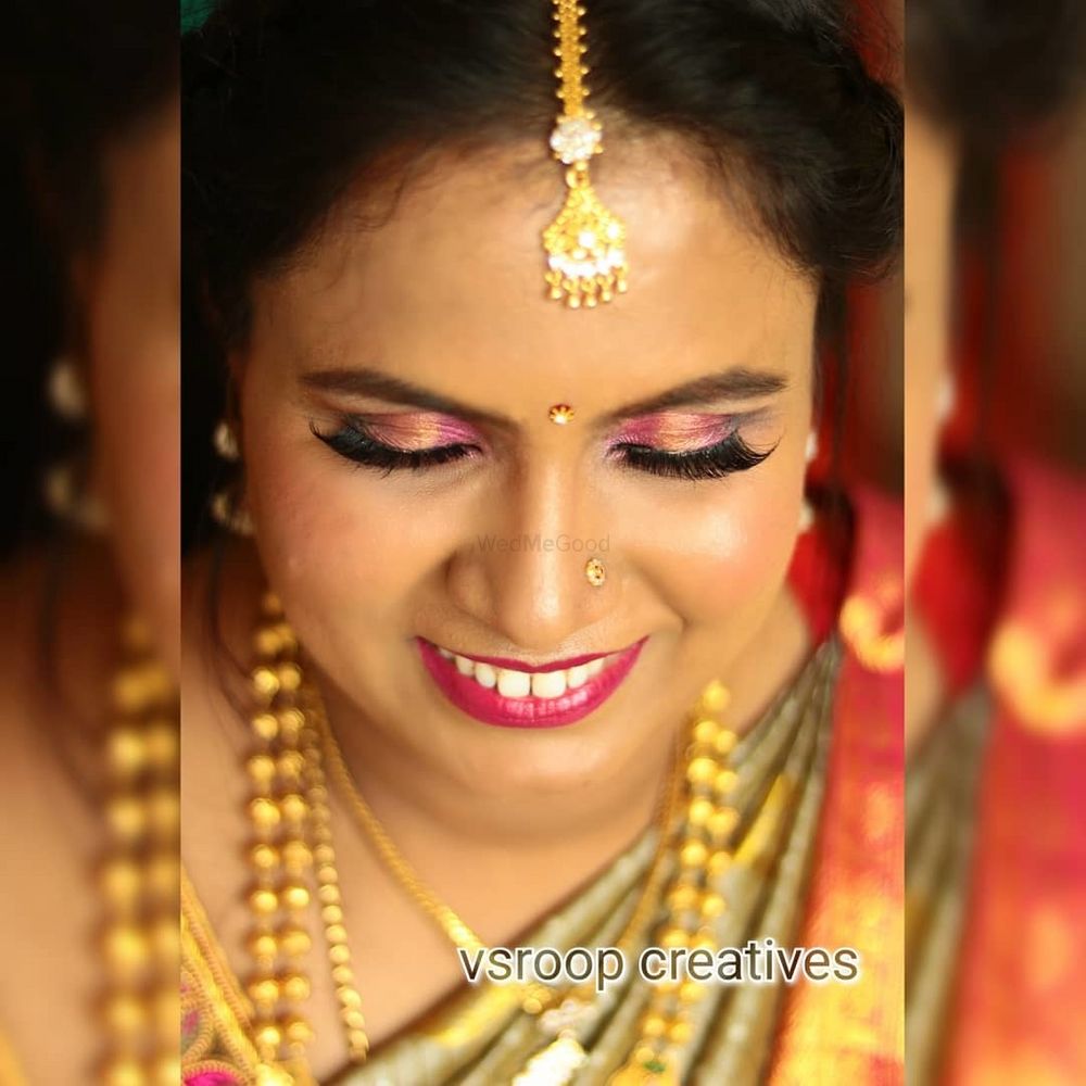 Photo From kavitha wedding guest makeup - By Vsroop Creatives