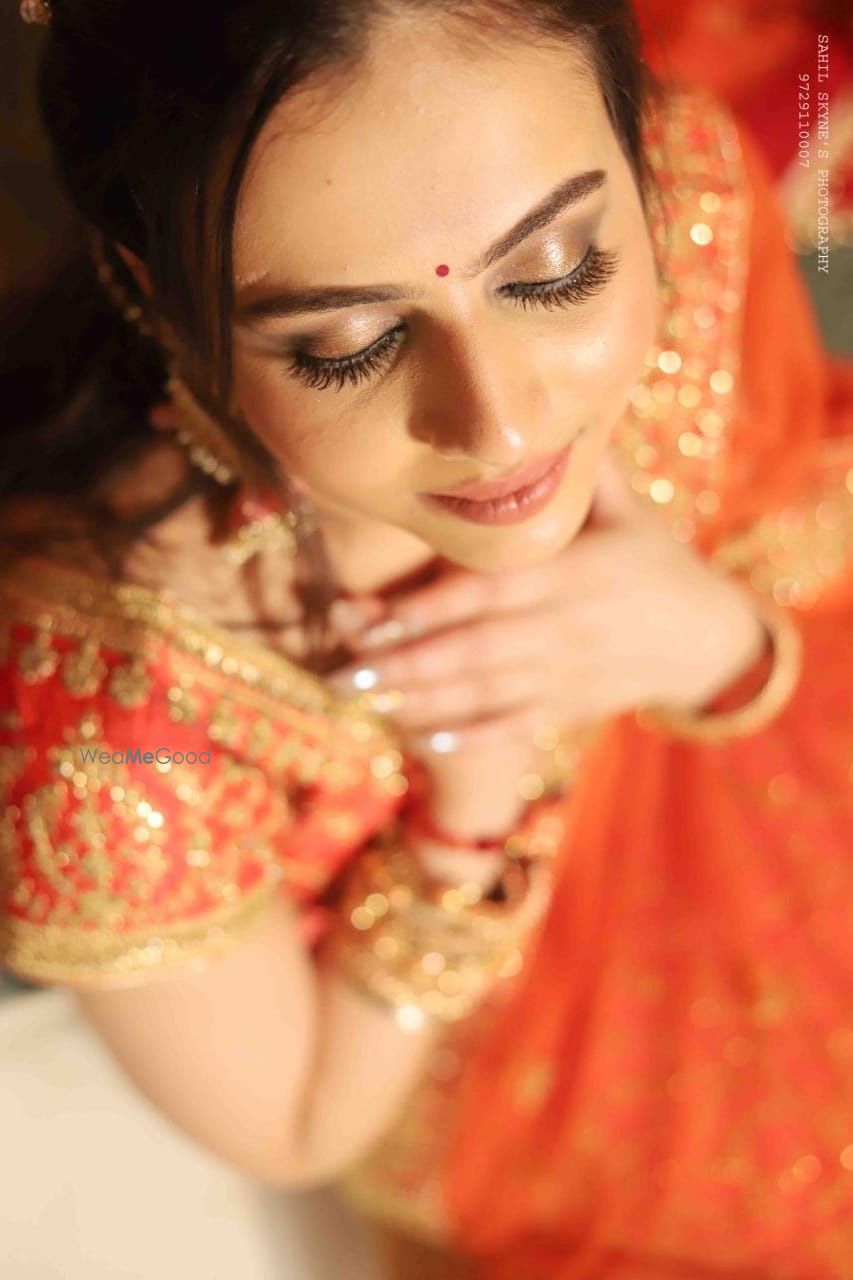 Photo From Akansha ❤️ mata ki chowki - By Monah Khurana Makeup Artist