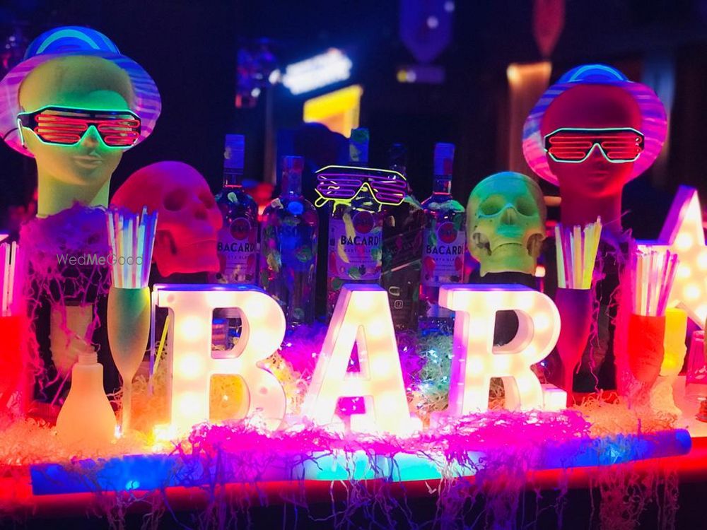 Photo From Neon Theme Bar - By Bar Baraati