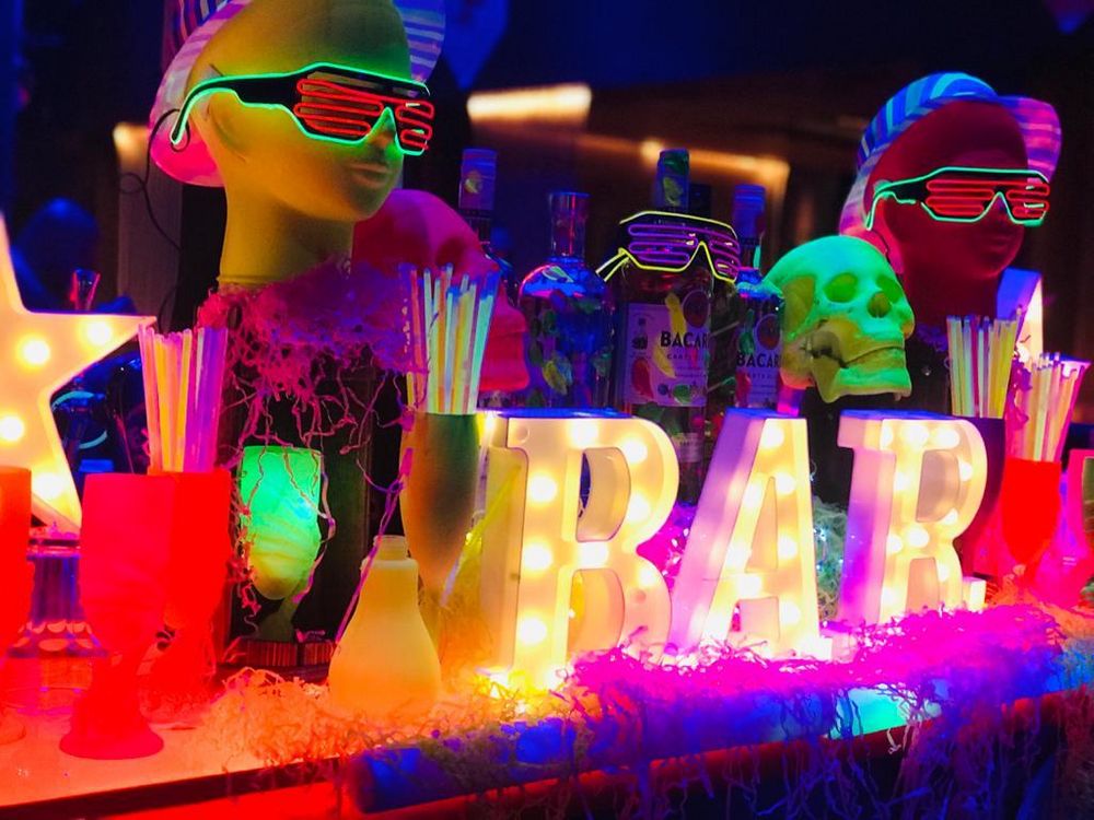 Photo From Neon Theme Bar - By Bar Baraati