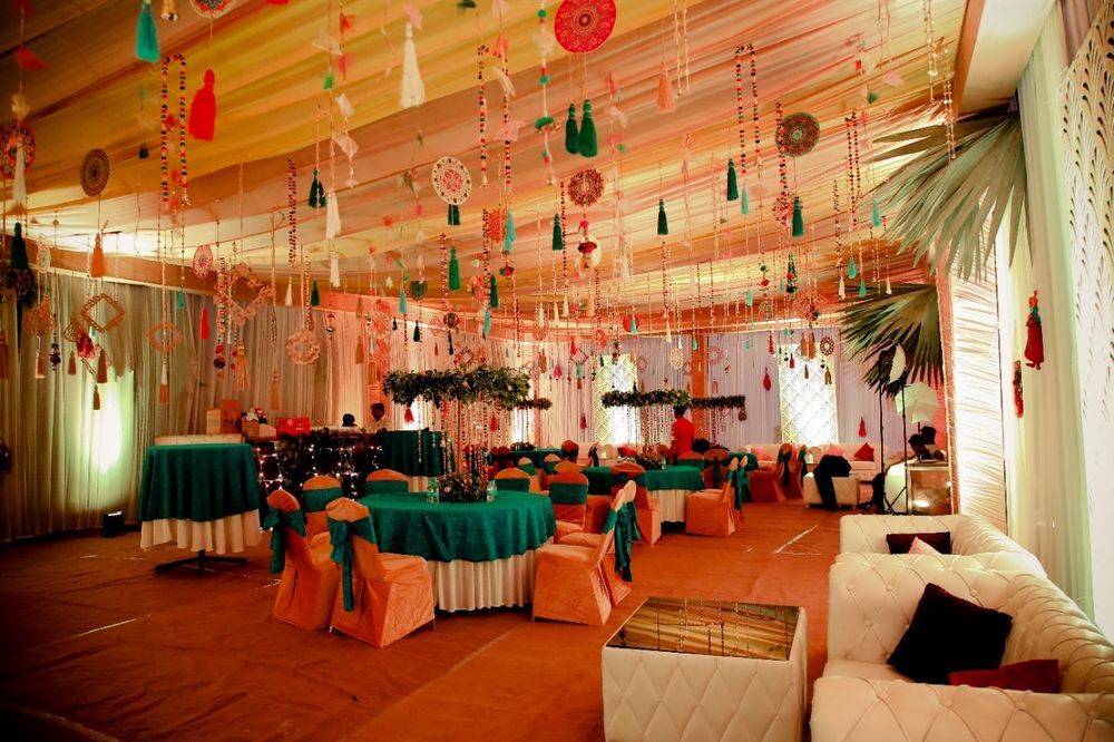 Photo From White and Sea Green Mehndi - By The Bride's Maid- A Luxury Wedding Designing & Planning Company