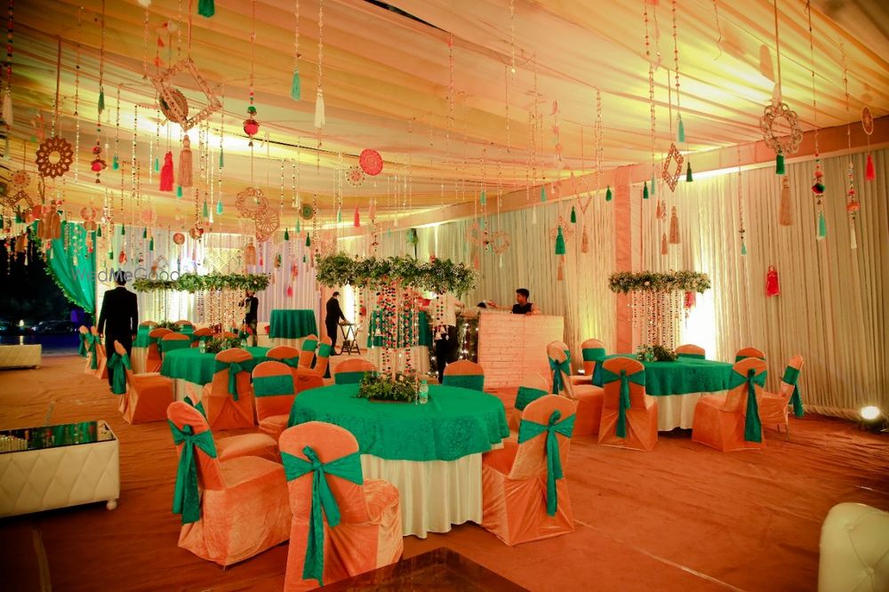 Photo From White and Sea Green Mehndi - By The Bride's Maid- A Luxury Wedding Designing & Planning Company