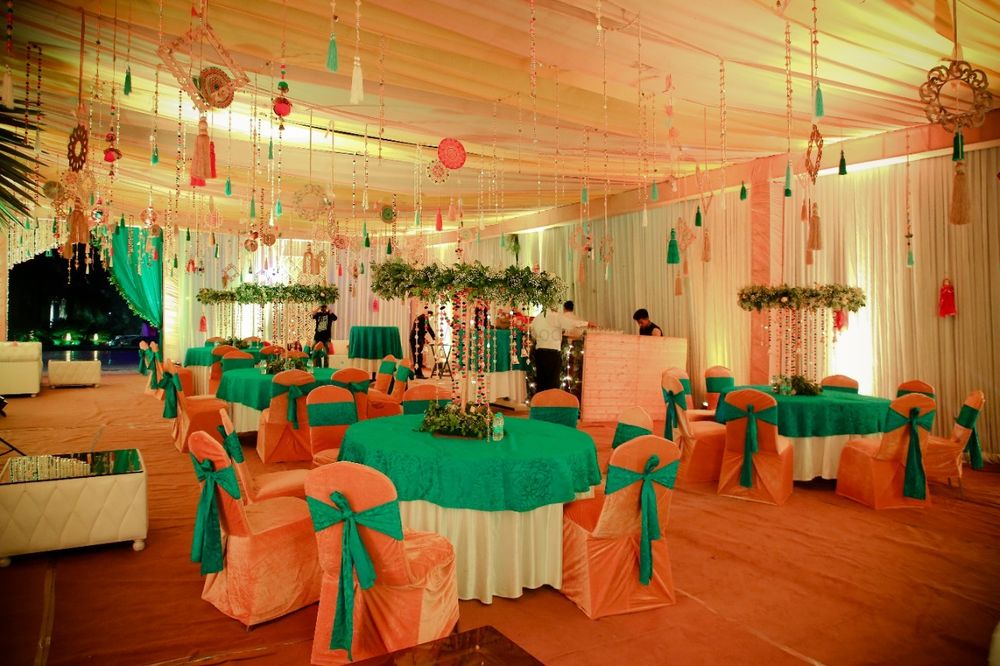 Photo From White and Sea Green Mehndi - By The Bride's Maid- A Luxury Wedding Designing & Planning Company