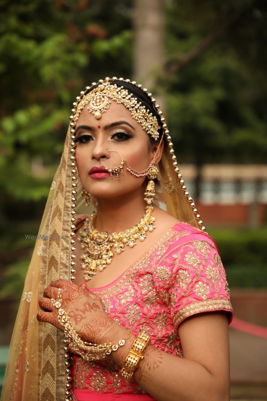 Photo From bride Aastha - By Makeover by Juhi