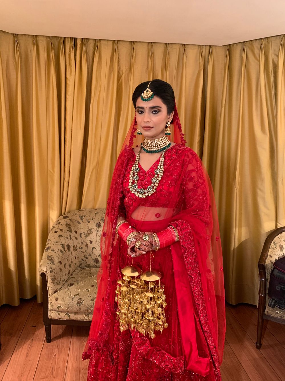 Photo From Bridal in Red like a Dream  - By Suhani Sood Makeup Artist