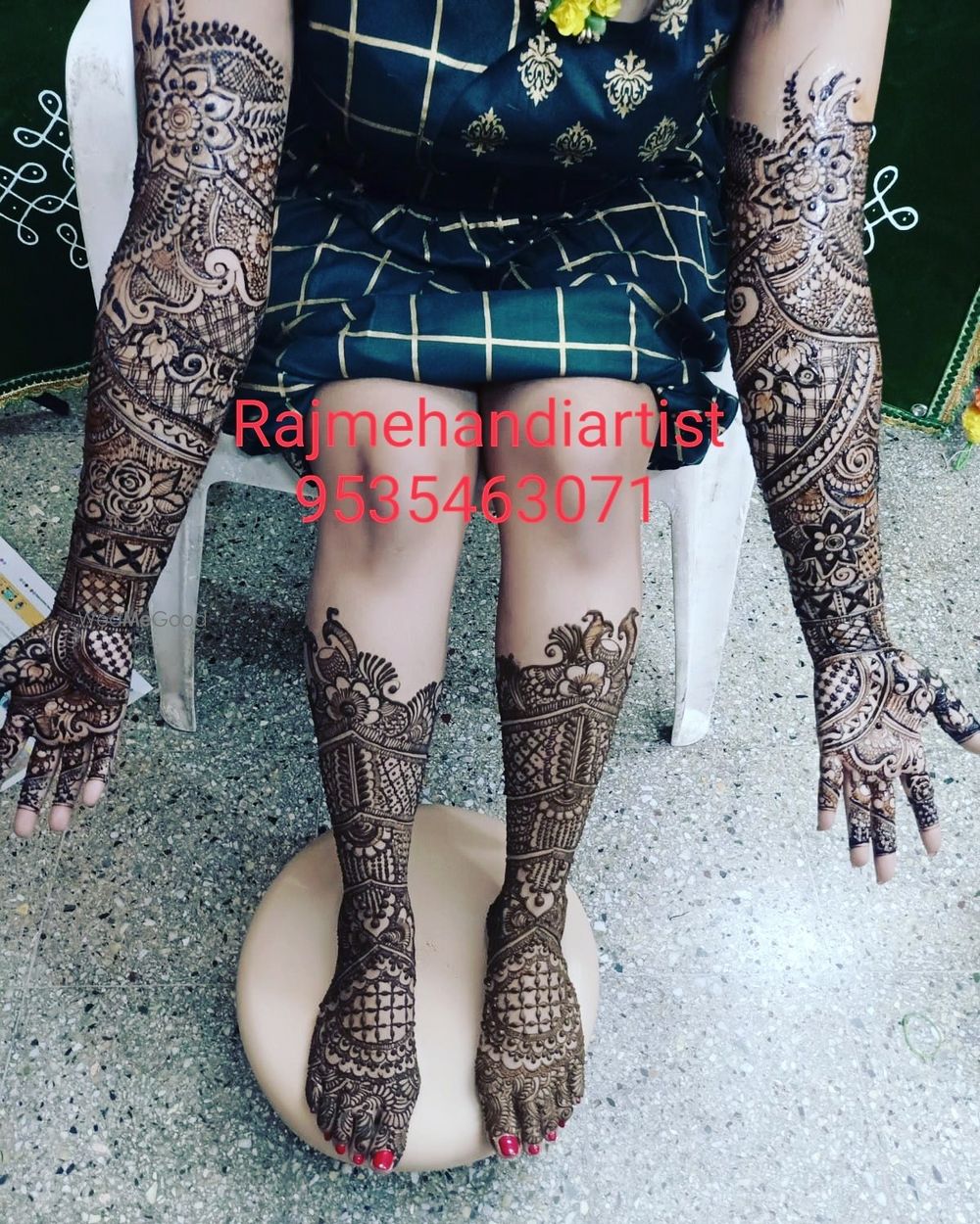 Photo From Bridal Mehandi - By Raj Mehendi Artist